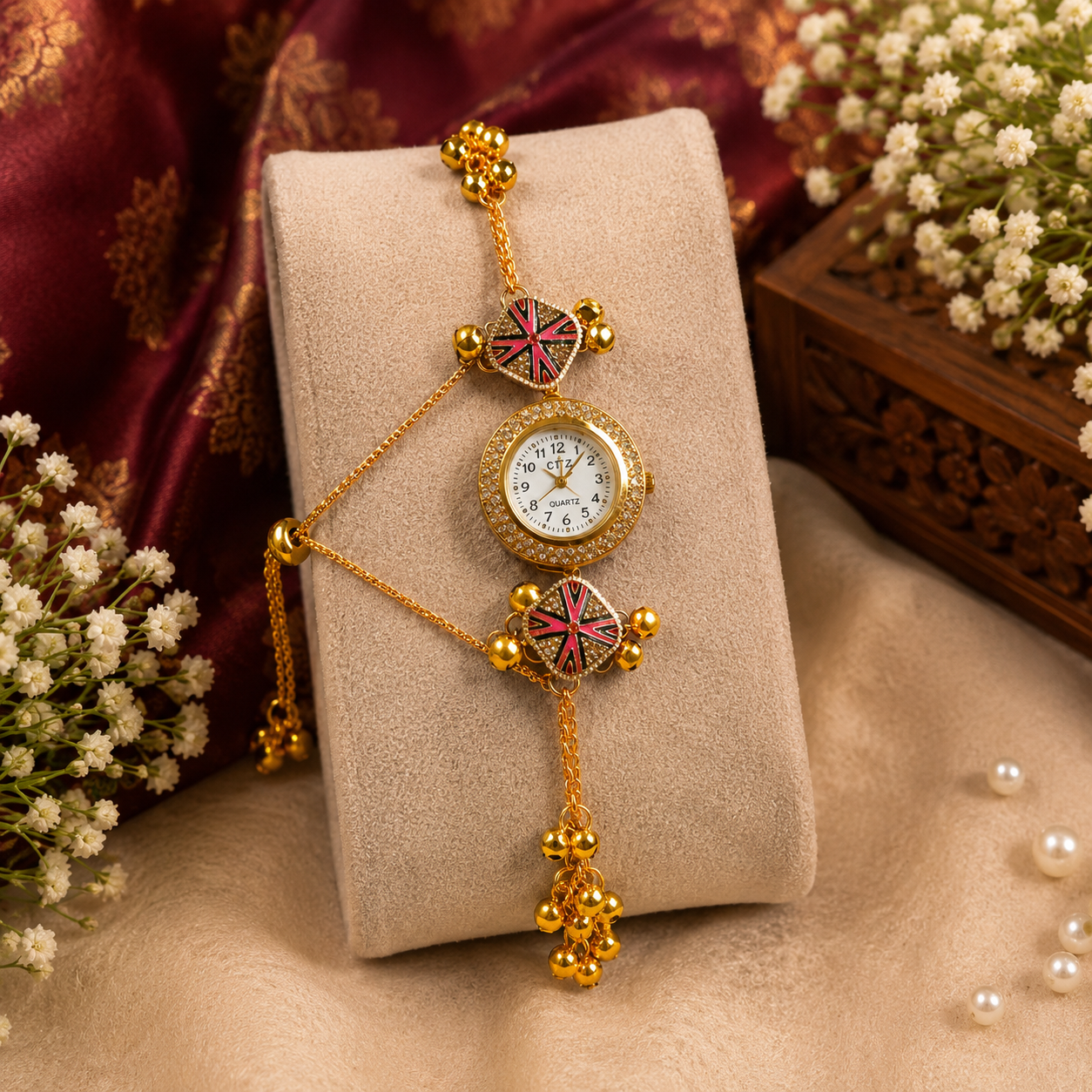 Traditional Kashmiri Meenakari Watch
