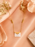Envelope Pendant Necklace – A Minimalist Symbol of Love & Elegance