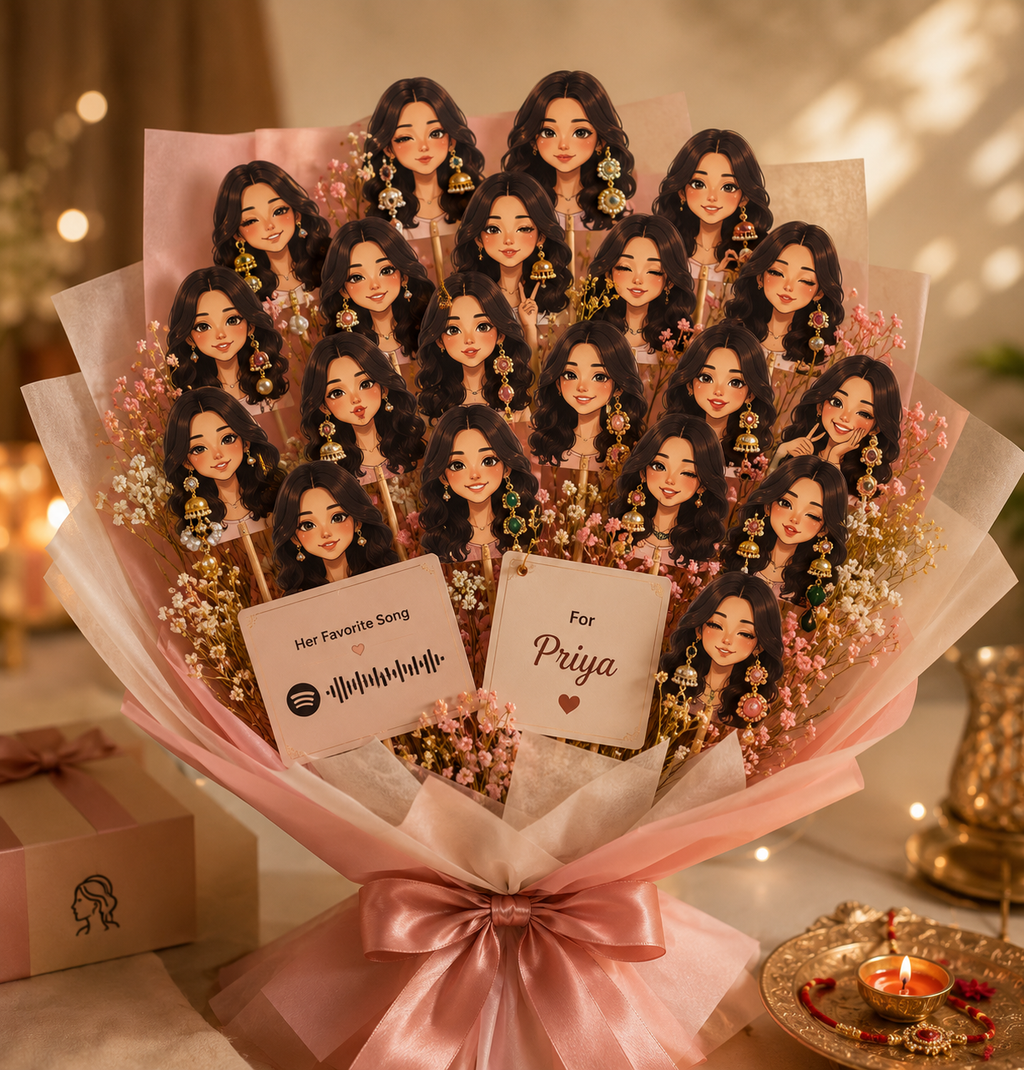 Personailsied Jwellery boquet