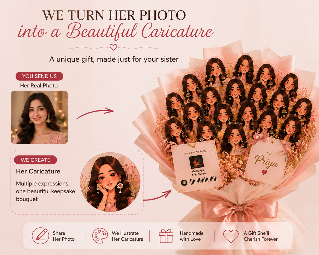 Personailsied Jwellery boquet