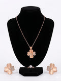 Pink Pearl Jewellery Set