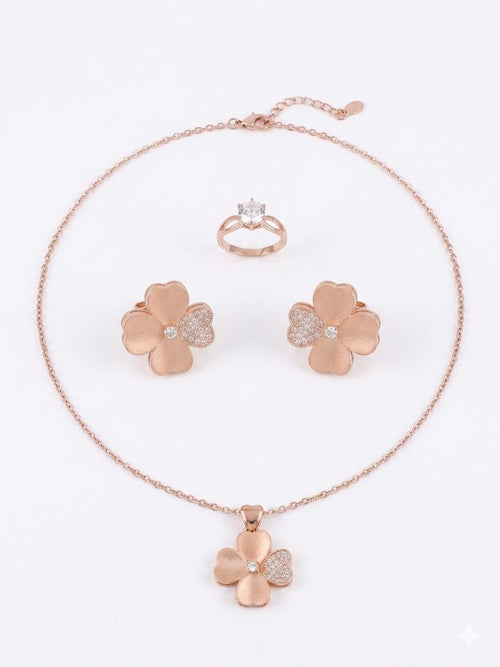 Pink Pearl Jewellery Set