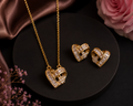Heart Pendant Chain Set – A Symbol of Love &amp; Timeless Elegance